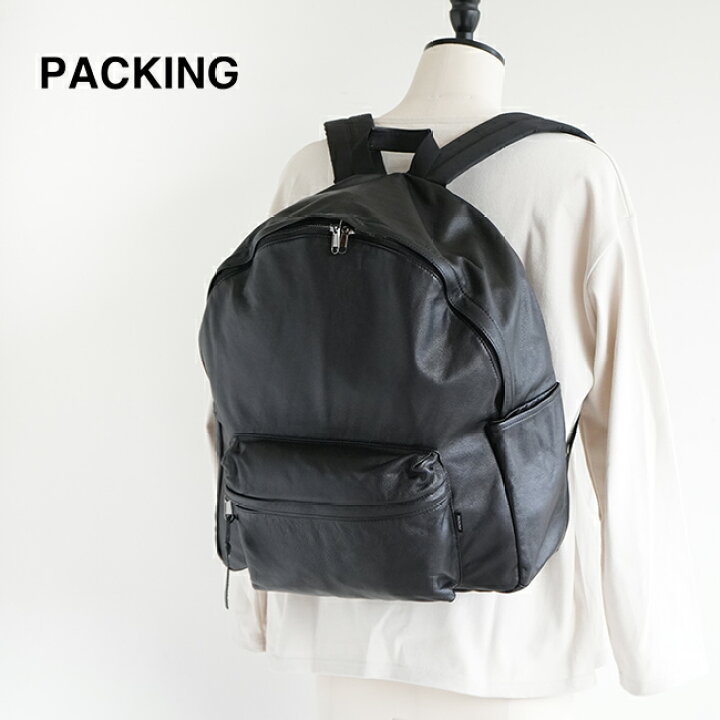 楽天市場】[PA-0027]PACKING(パッキング) LEATHER BACK PACK(レザー 