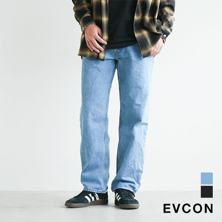 楽天市場】【SALE 50%OFF】EVCON(エビコン) RELAX STRAIGHT DENIM 