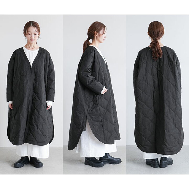 楽天市場】【SALE 50%OFF】◇[poche-ctquilt-coat] solamonat poche 