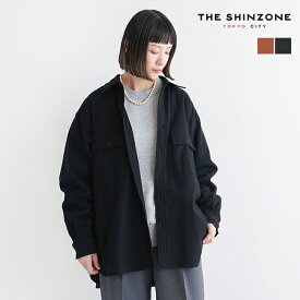 【50%OFF】[23AMSBL03]THE SHINZONE(ザ シンゾーン) SHIRT JACKET(シャツジャケット)/羽織り/トップス/ジャケット