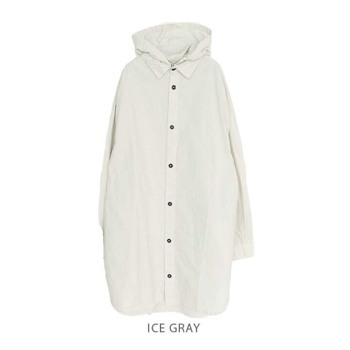 楽天市場】【SALE 50%OFF】[YAR-23AWS23]Yarmo(ヤーモ) Hooded Shirts 