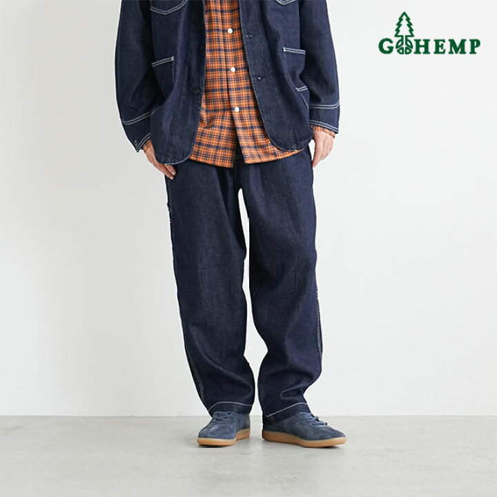 楽天市場】[GHP1186THO]GOHEMP(ゴーヘンプ) PAINTER PANTS ペインター 