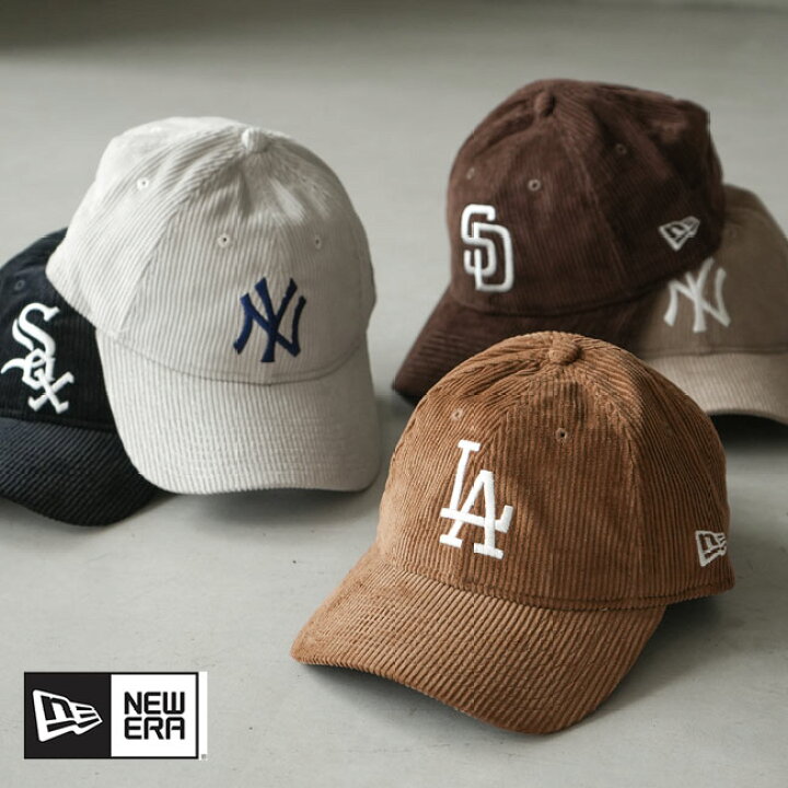楽天市場】NEW ERA(ニューエラ) 9TWENTY MLB Corduroy コーデュロイ 