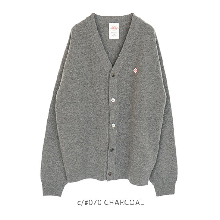 楽天市場】◇[DT-D0030LMW]DANTON(ダントン) V NECK CARDIGAN 