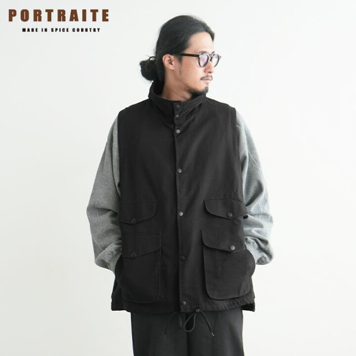 楽天市場】【SALE 50%OFF】[005-EQ]PORTRAITE(ポートレート) Over Vest 