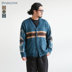 【50%OFF】[3575-4009]PENDLETON(ペンドルトン) V-neck Cardigan Vネックカーディガン 長袖 アウター ニットカーディガン レディース メンズ