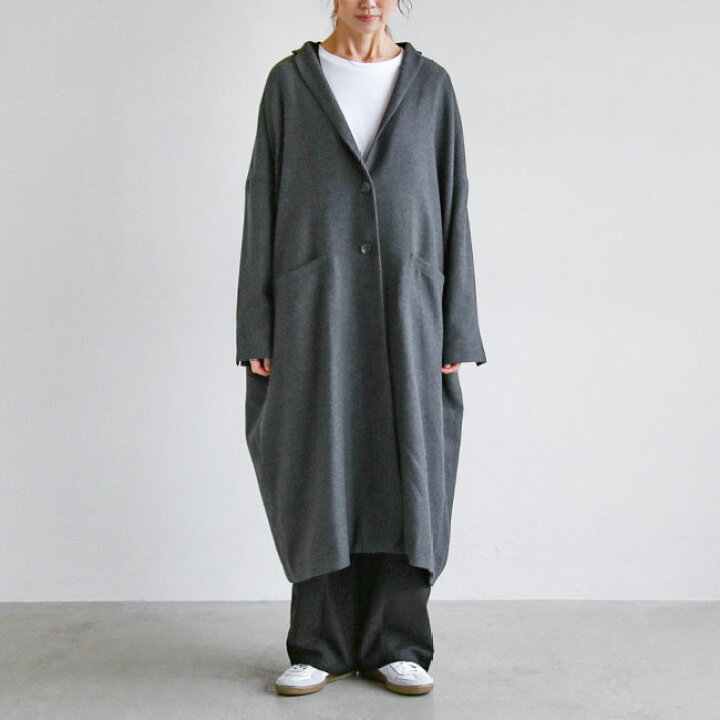 楽天市場】[4-270016]mizuiro ind(ミズイロインド) wide tailored coat 