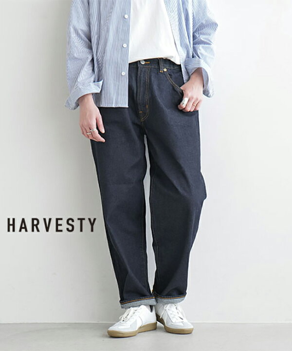 楽天市場】[A12301]HARVESTY(ハーベスティ) BIG DENIM 5POKET PT 