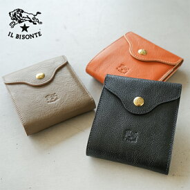 ◇【国内正規販売店】[54232309641]IL BISONTE(イルビゾンテ) 2023 AUTUMN WINTER COLLECTION 二つ織りウォレット 財布