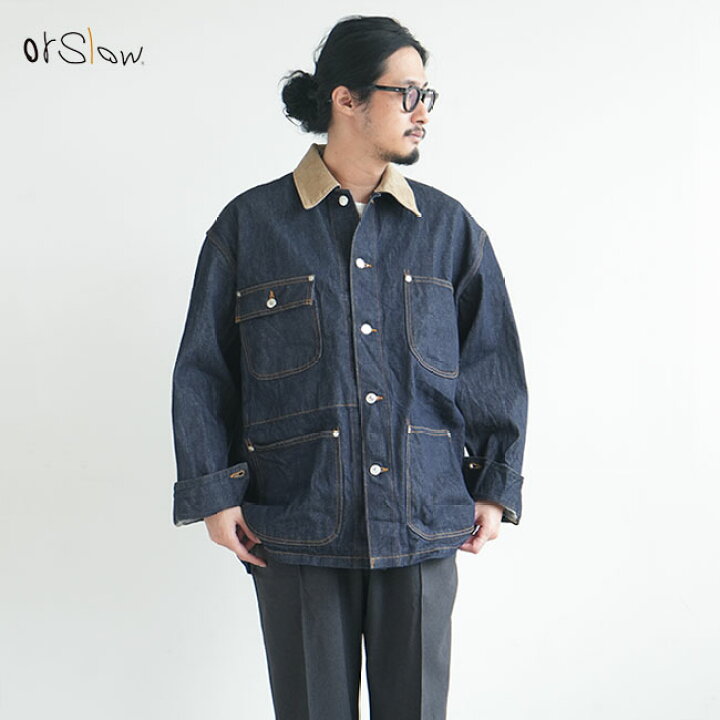 楽天市場】[01-6034-81]orSlow(オアスロウ) LOOSE FIT COVERALL(ルーズ 