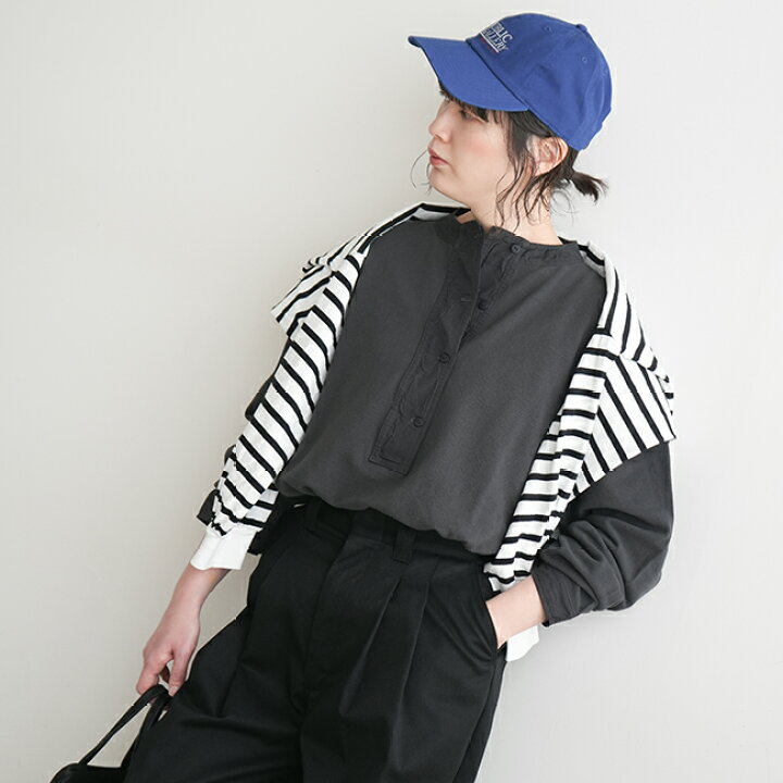 楽天市場】[23SMSCU07]THE SHINZONE(ザ シンゾーン) MILITALY HENLEY 