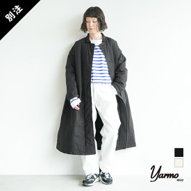 [YAR-21AW-CO16]Yarmo(ヤーモ) 別注 Quilting Lab Coat(キルティングラボコート)/レディース/キルトコート/ロングコート