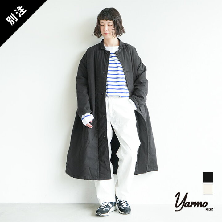 楽天市場】[YAR-21AW-CO16]Yarmo(ヤーモ) 別注 Quilting Lab Coat  