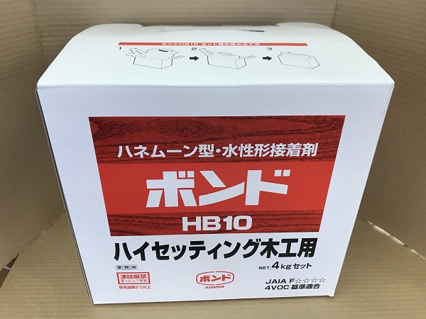 コニシボンド 日本未発売 ハネムーン型 ⇒分別塗布して貼り合わせるタイプ 主剤３kgとプライマー２本の４kgセット HB10 素敵でユニークな プライマー1kgセット 4kg セット 主剤3kg