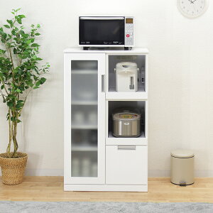 レンジ台 レンジラック レンジボード 完成品 幅70cm 木製 モダン ホワイト 白 レンジ収納 キッチン収納家具 家電収納 スリム 大型 ダイニングボード キッチンボード キッチンラック 家電ボー