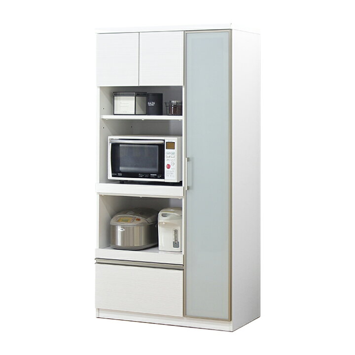 ✨エナメル加工✨ 2面カップボード シンプル ?2面レンジボード?横幅 