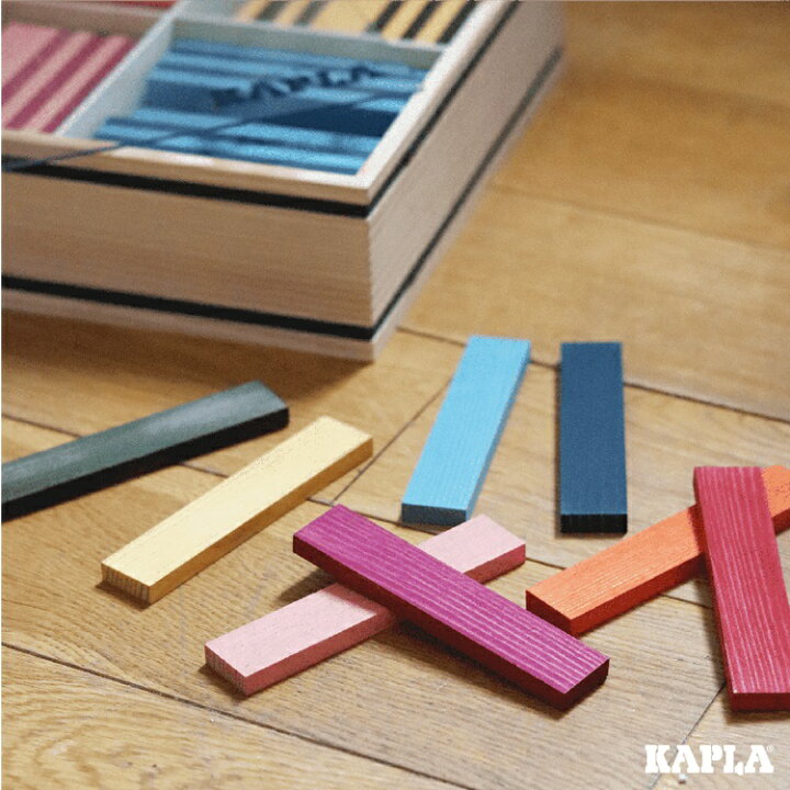 楽天市場】KAPLA カプラ オクトカラー 正規輸入品 木のおもちゃ KAPLA 
