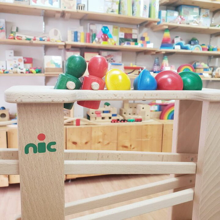 楽天市場】ニックスロープ ニック社 nic 木のおもちゃ スロープ 動きを 