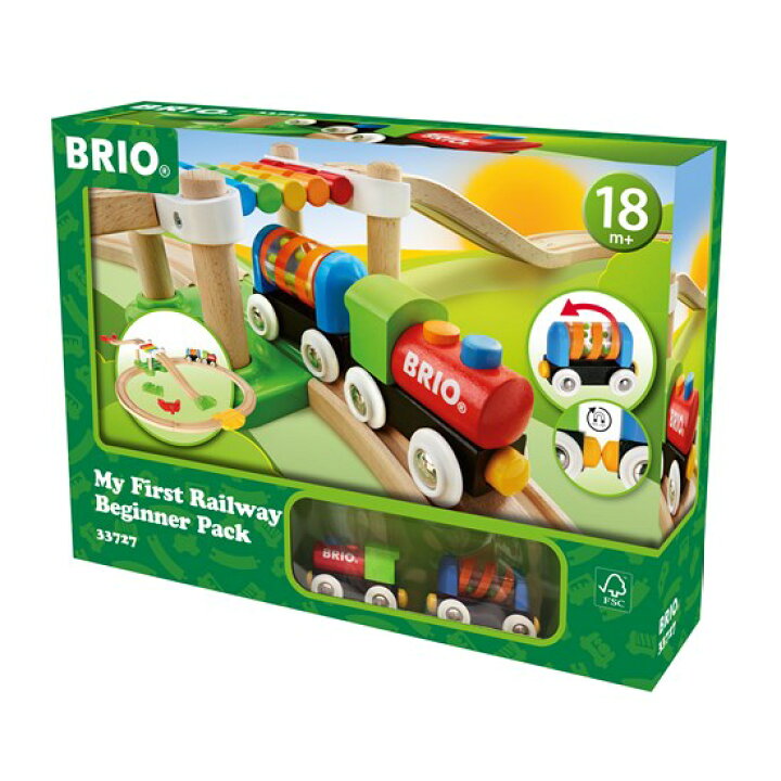楽天市場】ブリオ BRIO マイファーストビギナーセット 33727 汽車 