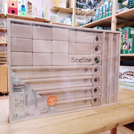 正規輸入品　スカリーノ 2　SCALINO　木のおもちゃ ビー玉 積み木 知育玩具 ニキティキ ピタゴラスイッチ