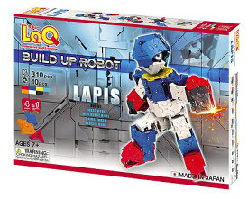 メール便可　ラキュー ビルドアップロボ ラピス　LaQ　ロボット 知育玩具　知育ブロック 男の子 かしこくなる おもちゃ