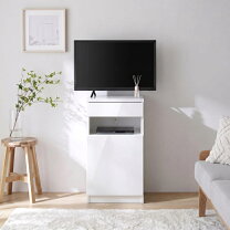 楽天市場】ホワイト 鏡面（テレビ台・ローボード｜収納家具 