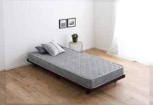 あす楽 マットレス セミシングルサイズ コンパクト SS 子ども 子供 ショート丈 ボンネルコイル 硬め 固め ベッドマット べットマットレス 高品質 腰痛 除湿 へたらない カビ 人気 通気性 グレ