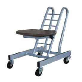 高さ調節 昇降 低姿勢 立ち仕事 中腰 作業 椅子 ダークブラウン/シルバー 日本製 完成品 キャスター ( オフィスチェア 低い 低い椅子 キャスター付き椅子