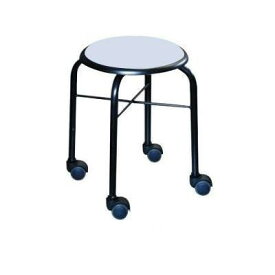 ワークチェア キャスター オフィスチェア 低い 椅子 ローチェア 作業椅子 ガーデニング スツール ホワイト/ブラック