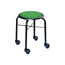 ワークチェア キャスター オフィスチェア 低い 椅子 ローチェア 作業椅子 ガーデニング スツール グリーン/ブラック