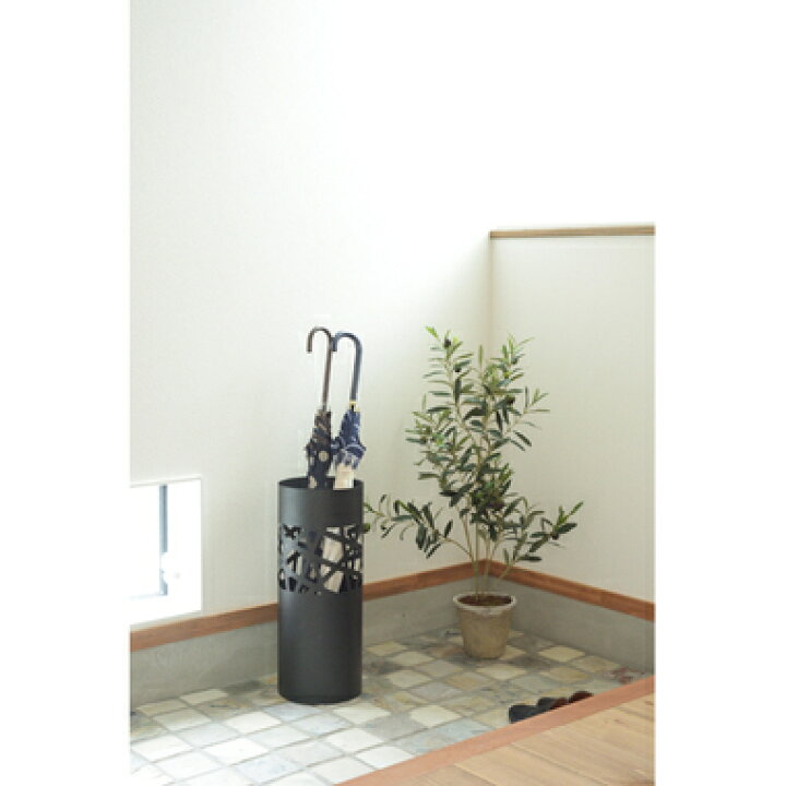 傘立て おしゃれ 北欧 高さ49 レトロ 外 スタイリッシュ 屋外 オフィス アンブレラ 倒れにくい 業務用 シンプル 省スペース モダン さすタイプ スリム 約 高級 小さい コンパクト かわいい 幅 黒 スマート 玄関 ブラック アンティーク