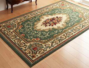 ラグ カーペット おしゃれ ラグマット こたつ敷布団 中敷き 敷きマット 絨毯 安い 厚手 オールシーズン ダイニング マット 極厚 ふかふか リビング 長方形 160×230 3畳 ウィルトン アンティー