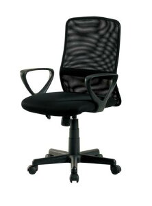 オフィスチェア 事務椅子 デスクチェア キャスター付き椅子 キャスター 椅子 チェア ブラック 黒 肘付き椅子 肘置き 肘付 肘掛 おしゃれ 安い パソコンチェア