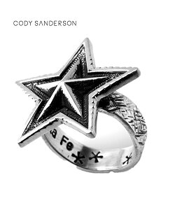 【CODY SANDERSON】Small Star スモール スター / コディーサンダーソン 通販 アメリカ インディアン アクセサリー ジュエリー 指輪 星 リング ユニセックス メンズ レディース シルバー SILVER 925
