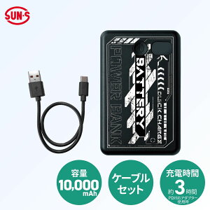 PD�Ή����o�C���o�b�e���[ 10000mAh ���[�J�[�ۏؕt�� �[�d�P�[�u���Z�b�g RD9641 EXHEAT EXFROZEN