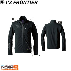 ACYteBA I'Z FRONTIER 3850 Xgb`[NWPbgS M L LL 3L 4L I[V[YΉ ㉺胏[NEFA ƒ ƕ Z[II