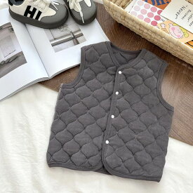 キッズ キルティング ベビー服 ベスト 厚手 キッズ コート 子供服 赤ちゃん キルティングベスト 90 無地 インナーベスト 女の子 男の子 通園 通学 小学校 幼稚園 保育園 ジュニア 保温性 トップス 100 110 120 130