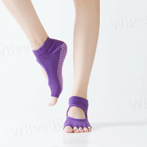 ヨガソックス 5本指 つま先なし ソックス 滑り止め 滑らない ヨガ靴下 ヨガ ウエア ピラティス 太極拳 防臭 速乾 快適 吸汗 ヨガウェア 5本指靴下 指なし 靴下 トレーニング ジム レディース