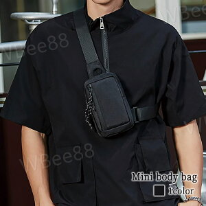 ボディバッグ メンズ ミニボディバッグ 撥水 冬 小さめ きれいめ 30代 ブランド ウエストポーチ 50代 春