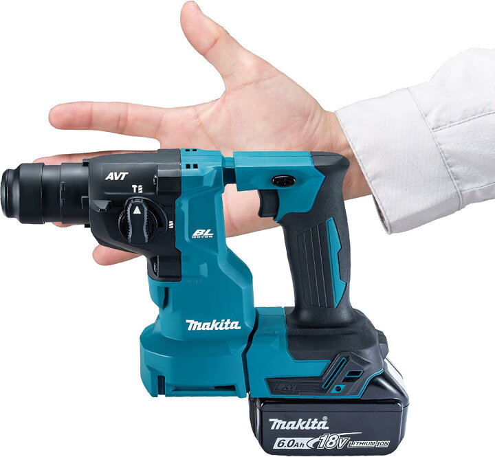 楽天市場】マキタ(Makita) 18mm充電式ハンマドリル 18V6Ah バッテリ2本 