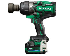 HiKOKI(ハイコーキ) 36V 充電式 インパクトレンチ 四角ドライブ19mm 蓄電池2個 充電器 ケース付き WR36DF(2XPSZ)