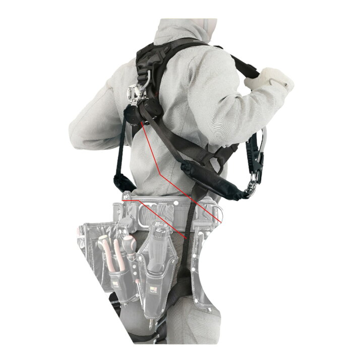 楽天市場】【送料無料】ハオルハーネスHS 黒 KR150FA シングルL5 