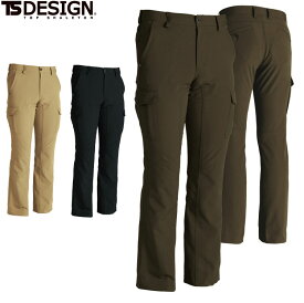TS DESIGN 84614 ストレッチタフメンズカーゴパンツ 【 作業服 作業着 ティーエスデザイン 藤和】