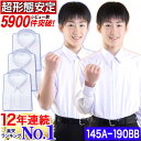 スクールシャツ 男子 長袖 半袖 ノーアイロン ワイシャツ サイズ選べる1-3枚セット 白 145A-190A 160B-190BB体 学生服…