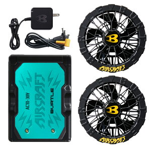 �_�}���\�����̓|�C���g2�{�^���}�[�������[���y�o�[�g�� 30V 2026�N �t�� ���`�E���C�I���o�b�e���[ �t�@�� �Z�b�g AC10 AC10-1�zBURTLE ��ƒ� ��ƕ� �G�A�[�N���t�g ���[�N�}��
