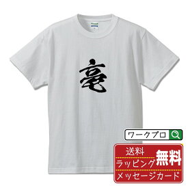 亳 (ハク) オリジナル プリント Tシャツ 書道 習字 【 一文字 】 メンズ レディース キッズ S M L LL XL XXL 120 130 140 150 G-S G-M G-L 【 デザインtシャツ オリジナルTシャツ プレゼント 祝い お祝い ギフト 等 】