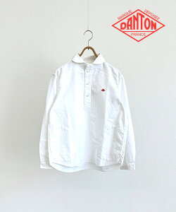 DANTON Men's Oxford Round Collar Pullover Shirt�_���g�� �I�b�N�X�t�H�[�h ���E���h�J���[ �v���I�[�o�[�V���c �v���[�� �ۋ݃v���I�[�o�[�V���c ���V���c �����Y