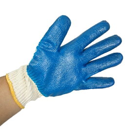 グット8　ブルー　ゴム引手袋　1ダース（12双）