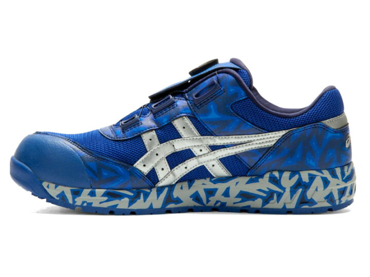 楽天市場】アシックス asics 安全靴 BLUE Boaウィンジョブ 限定品 