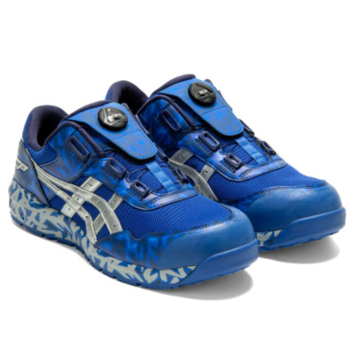楽天市場】アシックス asics 安全靴 BLUE Boaウィンジョブ 限定品 